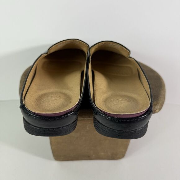 Dansko Lexie Women’s Casual Shoes Black Leather Slip-On Mules Size 39 US 8.5-9! - Picture 7 of 15
